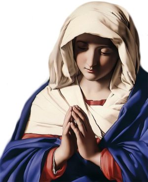 Ảnh Đức Mẹ chắp tay