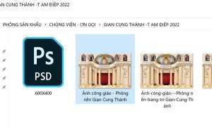 Ảnh công giáo - Phông nền trang trí gian cung thánh
