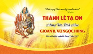 Phông tạ ơn tân linh mục