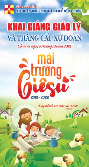 Ảnh-công-giáo---phông-sân-khấu-khai-giảng-giáo-lý