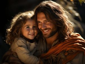 Ảnh Công Giáo -Chân Dung Chúa Giêsu-Chúa cười 12