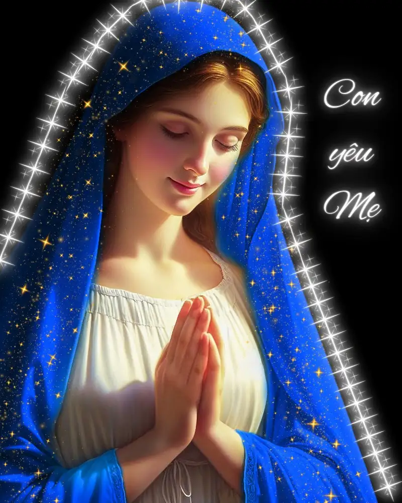 Anhconggiao.net - Đức Maria chắp tay