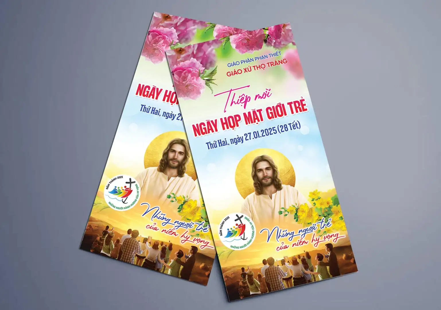 Thiệp mời gặp mặt giới trẻ