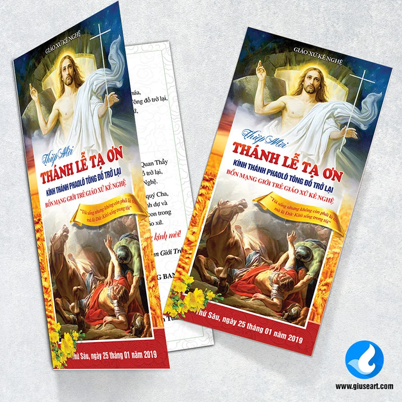 Thiệp bổn mạng Thánh Phaolô tông đồ