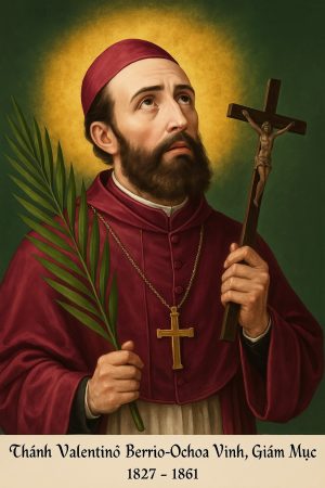 Ảnh Thánh Valentino Berrio Ochoa Vinh