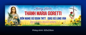 Phông sân khấu Maria Goretti