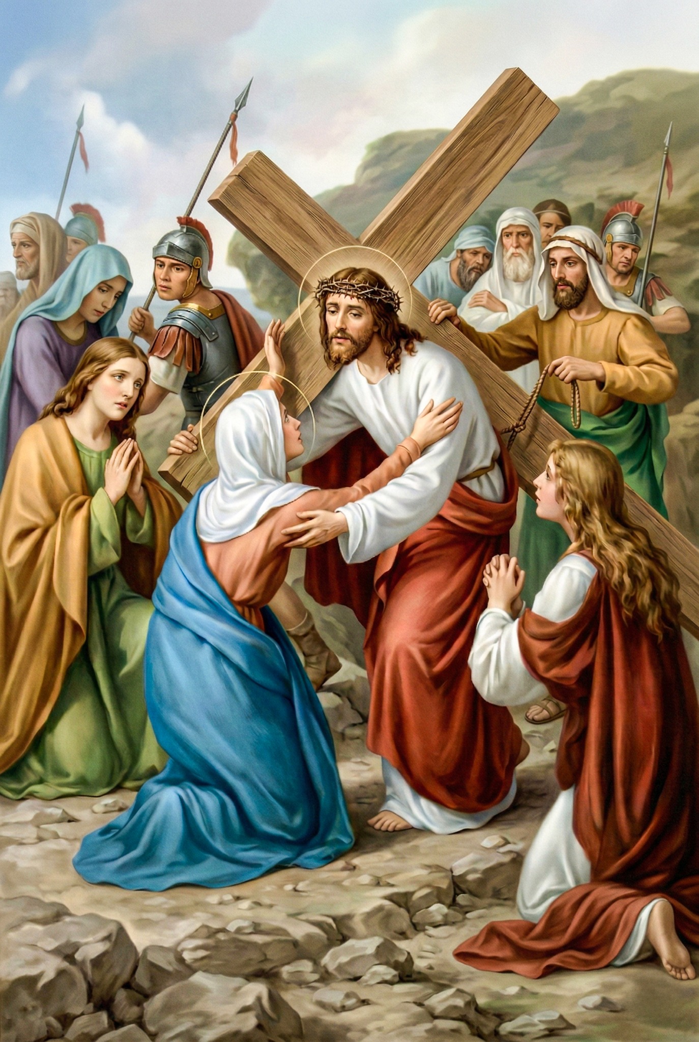 Anhconggiao.com - Đức Giêsu đứng lại yên ủi con thành Giêrusalem