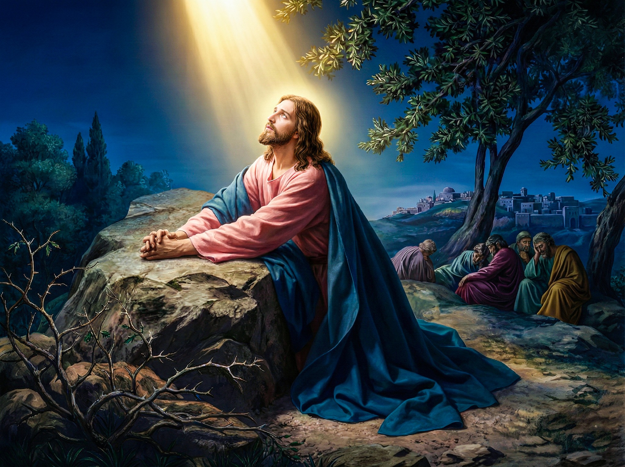 Anhconggiao.com - Chúa Giêsu cầu nguyện