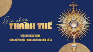 Anhconggiao.com - Banner chầu thánh thể